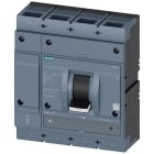 SIEMENS - Interruptor automático 3VA1 IEC tamaño 1000 poder de corte M 55kA 415V 4P TM240, ATAM, 800A protección de neutro