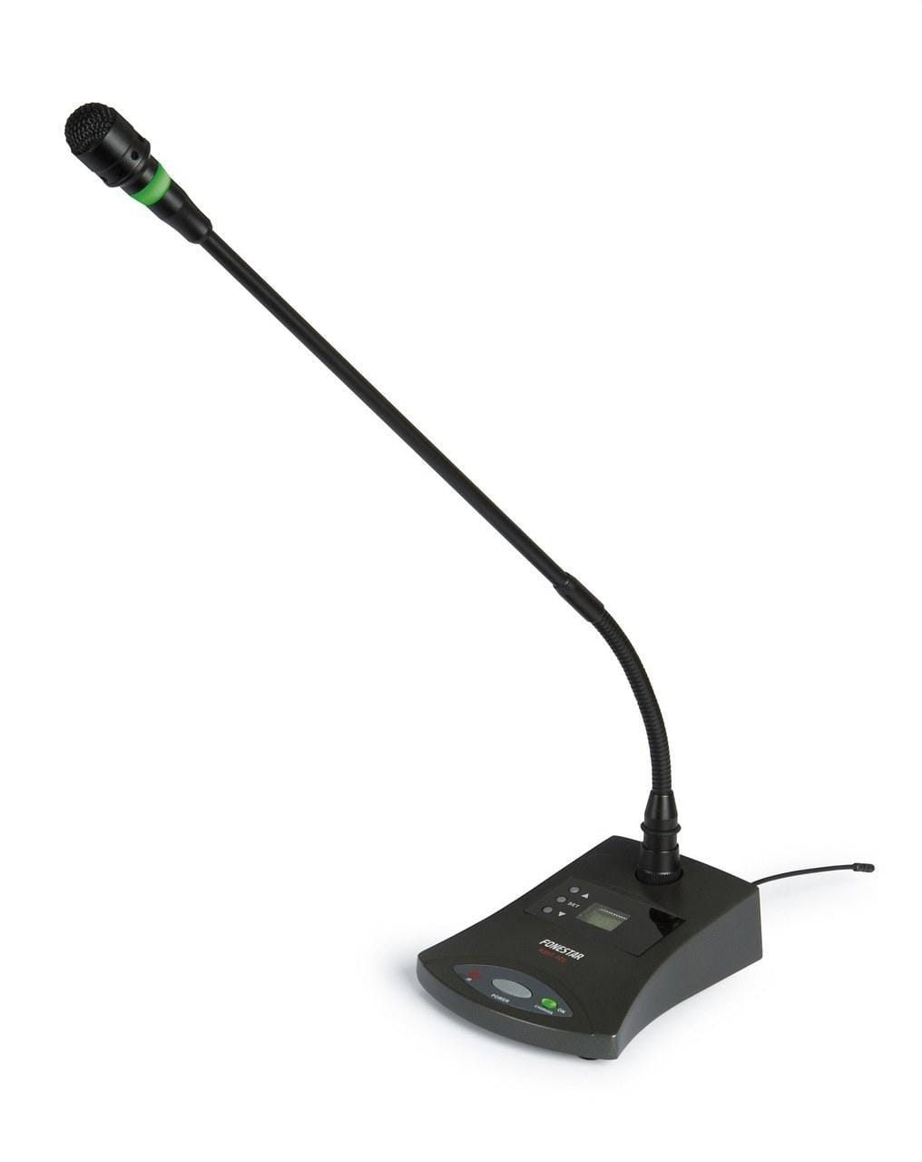 FONESTAR - Micrófono inalámbrica sobremesa PLL UHF MSHT-42S-512