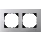 Schneider Electric - MARCO 2 ELEMENTOS ELEGANCE ALUMINIO