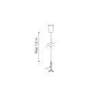 ARKOSLIGHT - Kit suspensión para TRACK 230V 1L blanco
