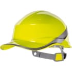 DELTA PLUS - Casco obra baseball DIAMOND amarillo fluo