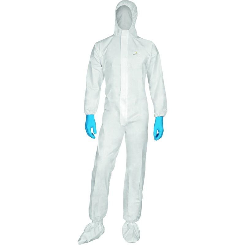 DELTA PLUS - BUZO CON CAPUCHA DT115 BLANCO TALLA M