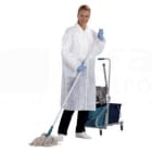 DELTA PLUS - Bata polipropileno blanco cierre corchete talla XL