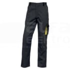 DELTA PLUS - Pantalón dmpan poliester algodón gris/amarillo talla M