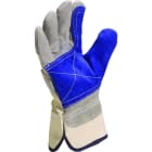 DELTA PLUS - Guante americano serraje vacuno reforzado 2A talla 10