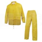 DELTA PLUS - Conjunto lluvia poliester pvc amarillo talla XL