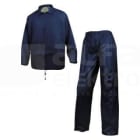 DELTA PLUS - Conjunto lluvia poliester pvc azul marino talla L
