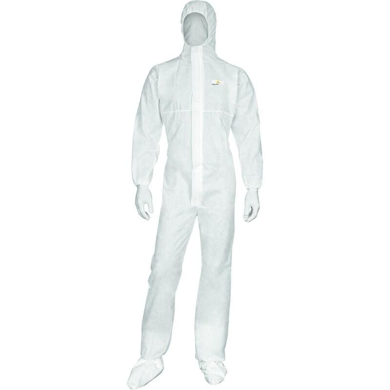 DELTA PLUS - BUZO CON CAPUCHA DT215 BLANCO TALLA XXL