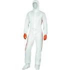 DELTA PLUS - Buzo con capucha espalda ventilada blanco/naranja talla L