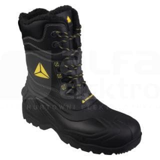 DELTA PLUS - Bota canadiense de seguridad talla 45 negro