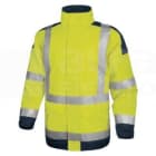 DELTA PLUS - Parka EASYVIEW poliester amarillo fluorescente/azul marino XXL