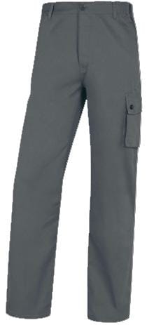 DELTA PLUS - Pantalón de trabajo Palaos de algodón talla M gris