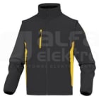 DELTA PLUS - Chaqueta MYSEN2 sofhtshell poliéster/elastano gris-amarillo X