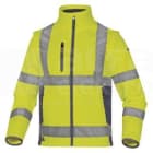 DELTA PLUS - Cazadora MOONLIGHT2 sofhtshell poliéster/elastano amarillo fluo-gris L