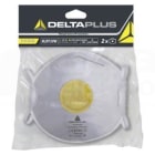 DELTA PLUS - Juego mascarilla facial FFP2 con válvula ajustable blanco