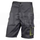 DELTA PLUS - Bermuda PANOSTYLE poliester algodón gris/verde talla L