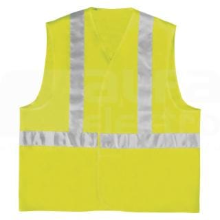 DELTA PLUS - Chaleco malla poliester banda tirante amarillo talla XXL