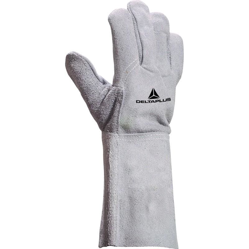 DELTA PLUS - Guante soldador vacuno manguito 15cm talla 9 gris