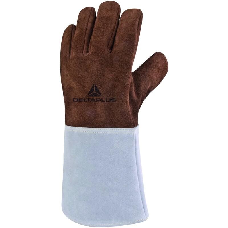 DELTA PLUS - Juego guante soldador talla 10 naranja gris (1 par)
