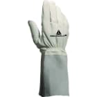 DELTA PLUS - Guante soldador flor cabra/serraje manguito gris talla 10