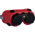 DELTA PLUS - TOBA3T5 / Gafas de soldador relevable talla ajustable rojo