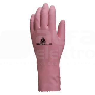 DELTA PLUS - GUANTE LIMPIEZA DE LATEX ROSA TALLA 9,5