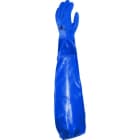 DELTA PLUS - Juego guante pvc químico 62cm 9 azul (1 par)