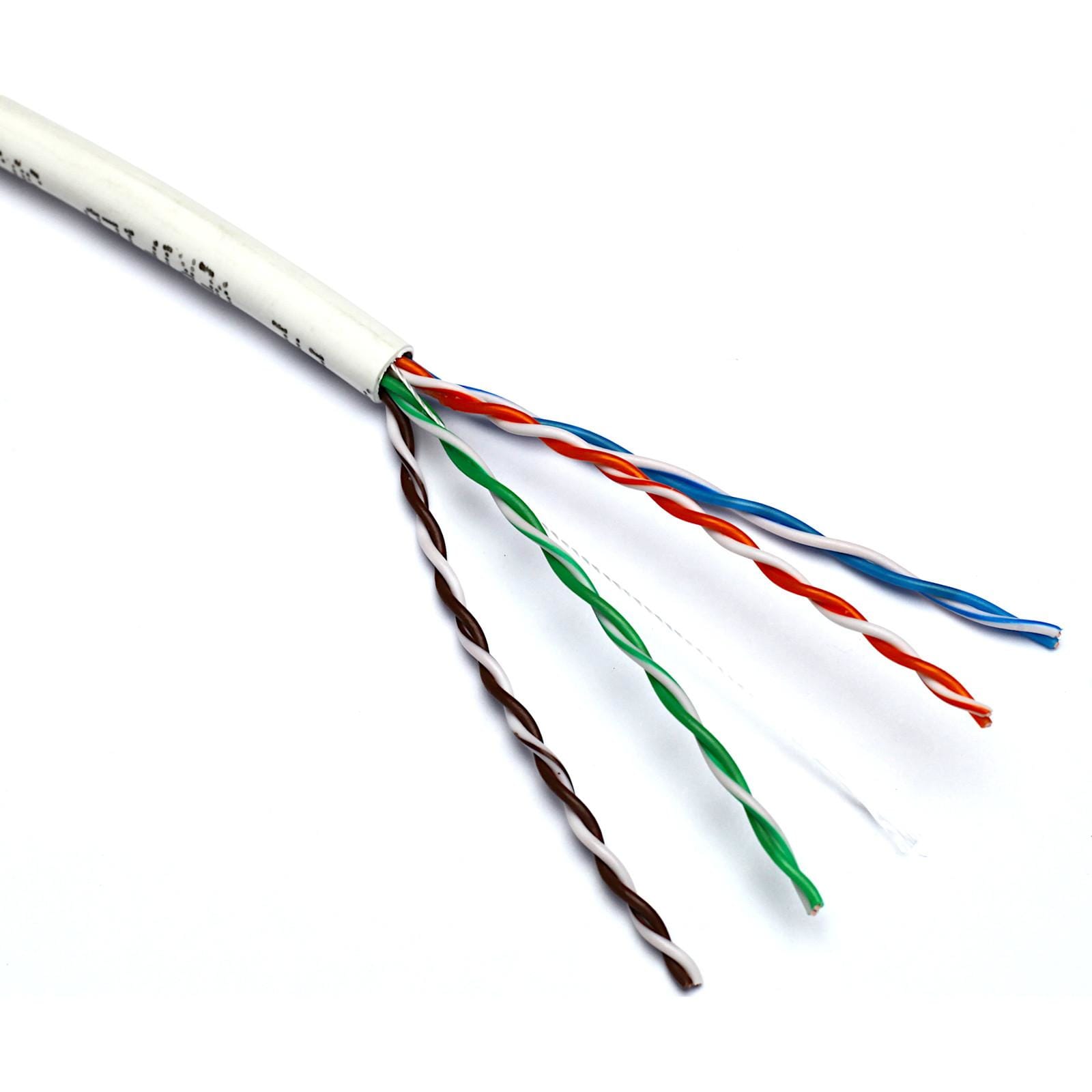 EXCEL - CABLE CAT.5E UTP CPR DCA EN CAJA 305MTS BLANCO