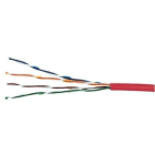 EXCEL - CABLE CAT.5E UTP FLEXIBLE ROJO