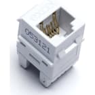 EXCEL - EXCEL CAT6A UTP IDC STYLE KEYSTONE JACK-WHITE