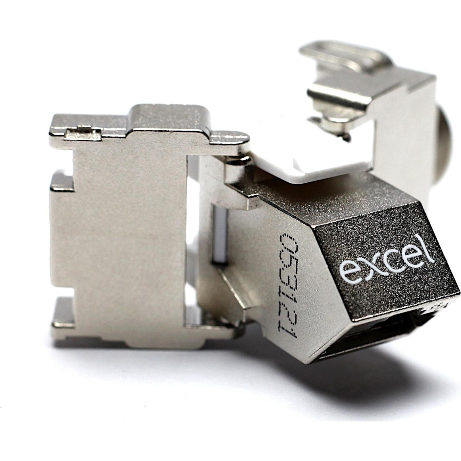 EXCEL - EXCEL CAT6A FTP ANGLED KEYSTONE TOOLLESS JACK