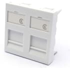 EXCEL - FLAT 45X45MM SHUTTER 2-PORT