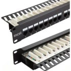EXCEL - PANEL INTEGRADO 24 PUERTOS 1UA CAT.6 UTP CON BANDEJA TRASERA