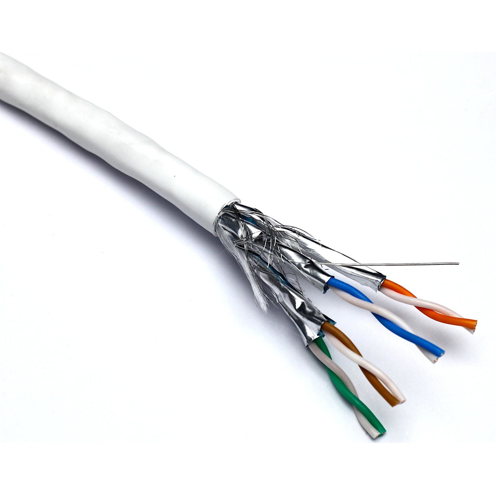 EXCEL - CABLE CAT.6A S/FTP CPR DCA EN BOBINA 500MTS.BLANCO