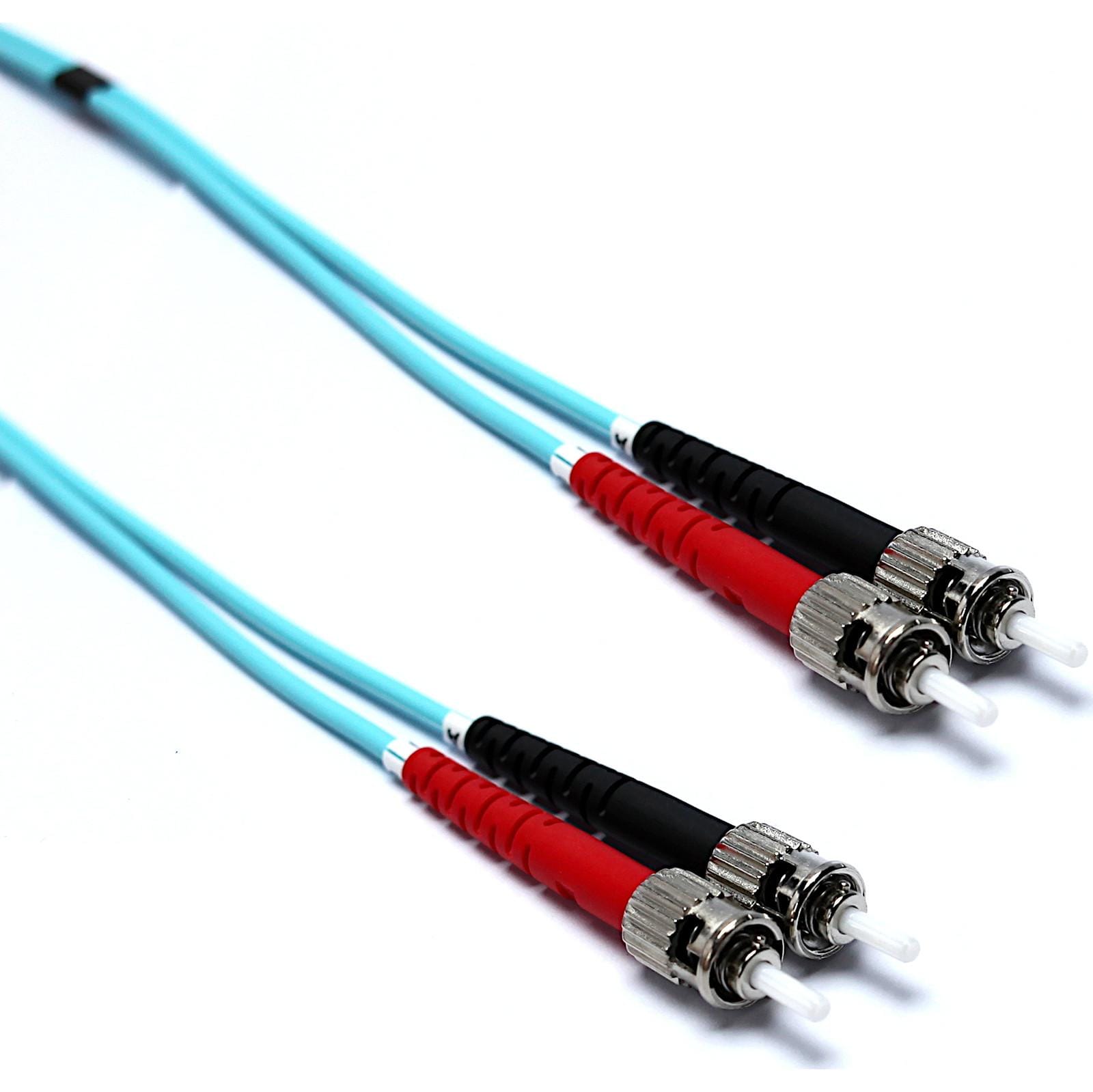 EXCEL - LATIGUILLO FO OM3 2XST-2XST 50/125 LS0H AQUA 5 M