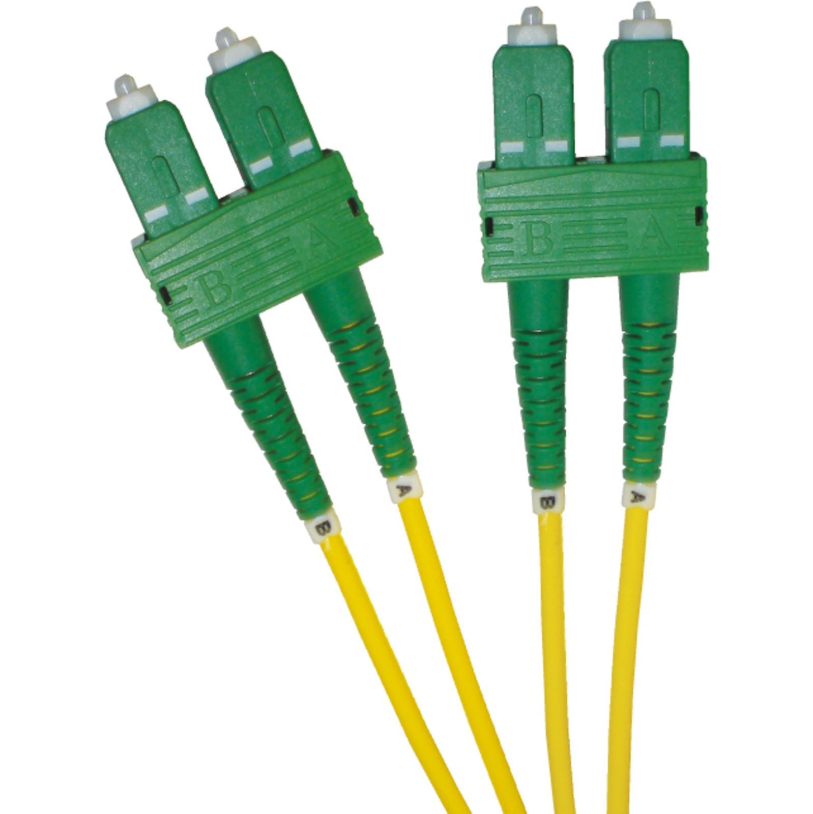 EXCEL - LATIGUILLO FO OS2 2XSC/APC-2XSC/APC 9/125 LS0H YELLOW 10 M