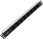 EXCEL - PDU CON 8 SCHUKO 16AMP SIN INTERRUPTOR CON INDICADOR LED