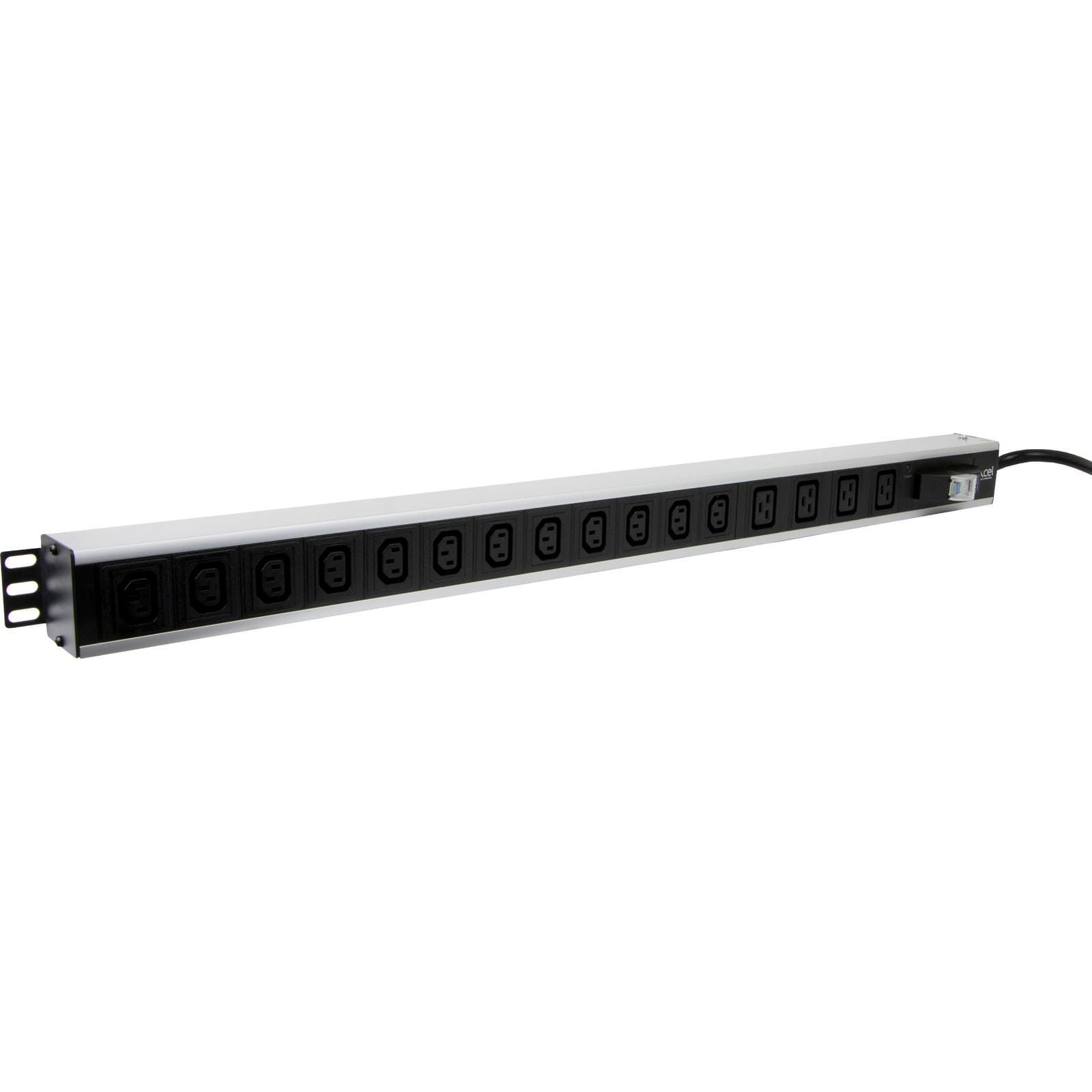 EXCEL - PDU VERTICAL - 12X C13 + 4X C19, TOMA IEC 60309 2P+E 32 A..