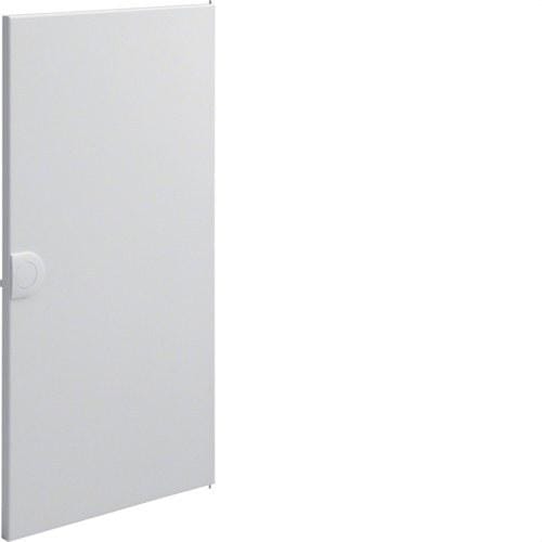 HAGER - Puerta opaca metálica para caja VU/VH 3 filas 36 módulos RAL 9010