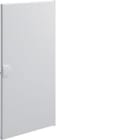 HAGER - Puerta opaca metálica para caja VU/VH 3 filas 36 módulos RAL 9010