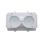 NORMALUX - Luminaria emergencia DOPPLO LED 1000lm 3h no permanente 370x243x191mm gris