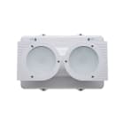 NORMALUX - Luminaria emergencia DOPPLO LED 1850lm 1h no permanente autotest 370x243x191mm gris