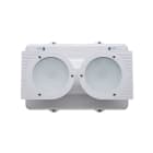 NORMALUX - Luminaria emergencia DOPPLO LED 2300lm 1h no permanente autotest 370x243x191mm gris