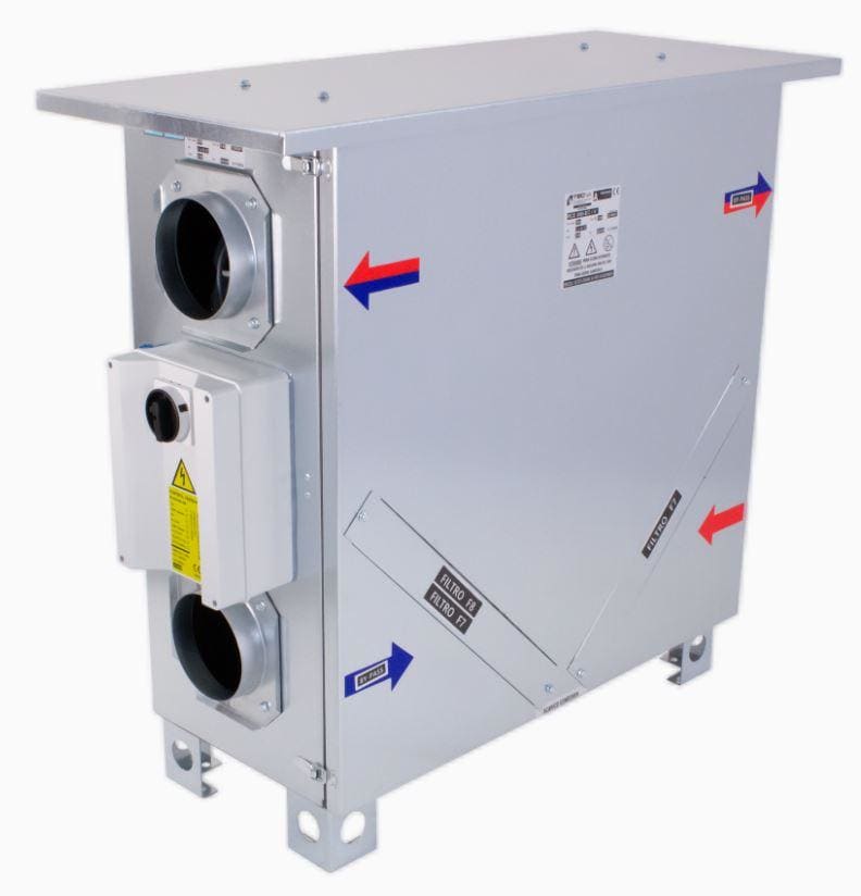 TECNA - RECUPERADOR INVERTER MOD. RCE 3200-EC / V / F7+F7+F8 VERTICAL PARA EXTERIOR