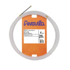 ANGUILA - Pasacables Fijo Flex. Nylon 4mm Natural 20m