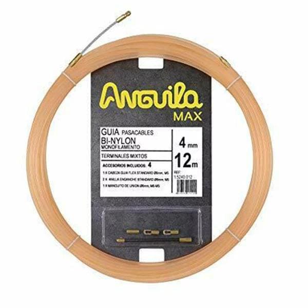 ANGUILA - Anguila Max Bi-Nylon 4mm 12m Salmón