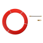 ANGUILA - Pasacables Fleje Acero Plano+PP 4mm 40m