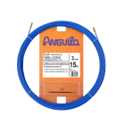 ANGUILA - Pasacables Int. Fibra Autoen. 3,0mm 15m