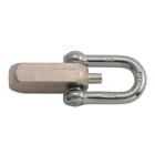 ANGUILA - Grillete de Enganche Aluminio 53mm M12