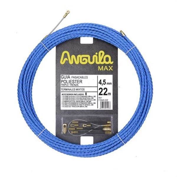 ANGUILA - Anguila Max Poliester Trenzada Triple Ø4,5mm, 22m